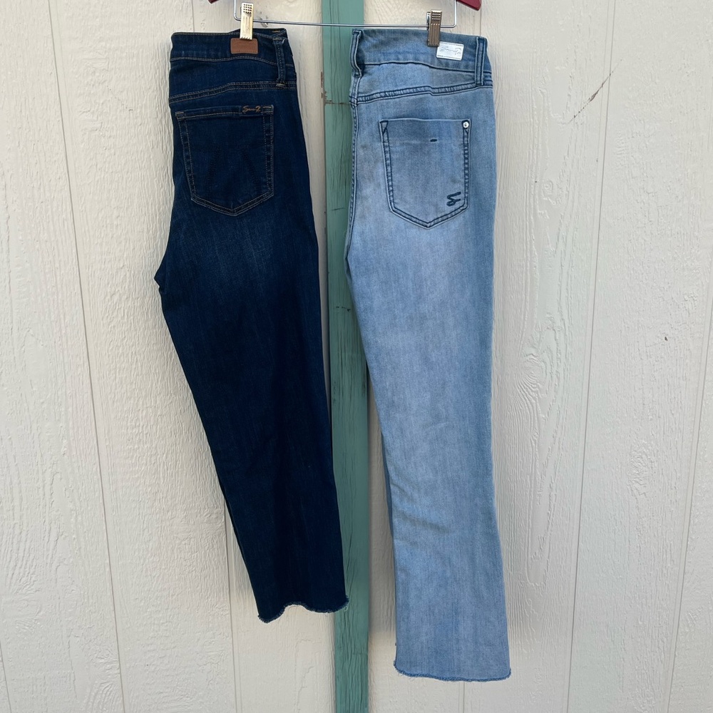 Lot Of 2 Seven7 Jeans size 8